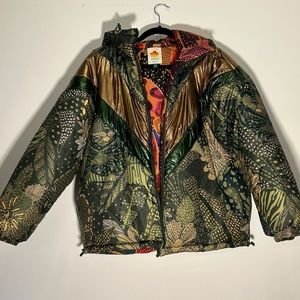 Farm Rio Reversible Puffer Jacket - Size S